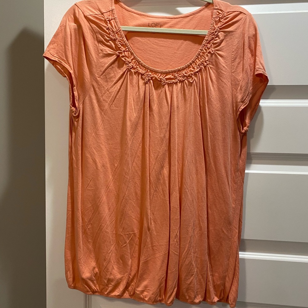 Loft woman’s top- orange- in good condition